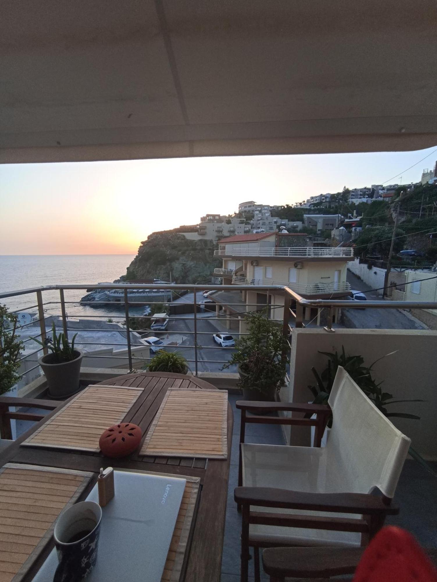 Popis Sea View Apartments Айя-Пелагія Екстер'єр фото