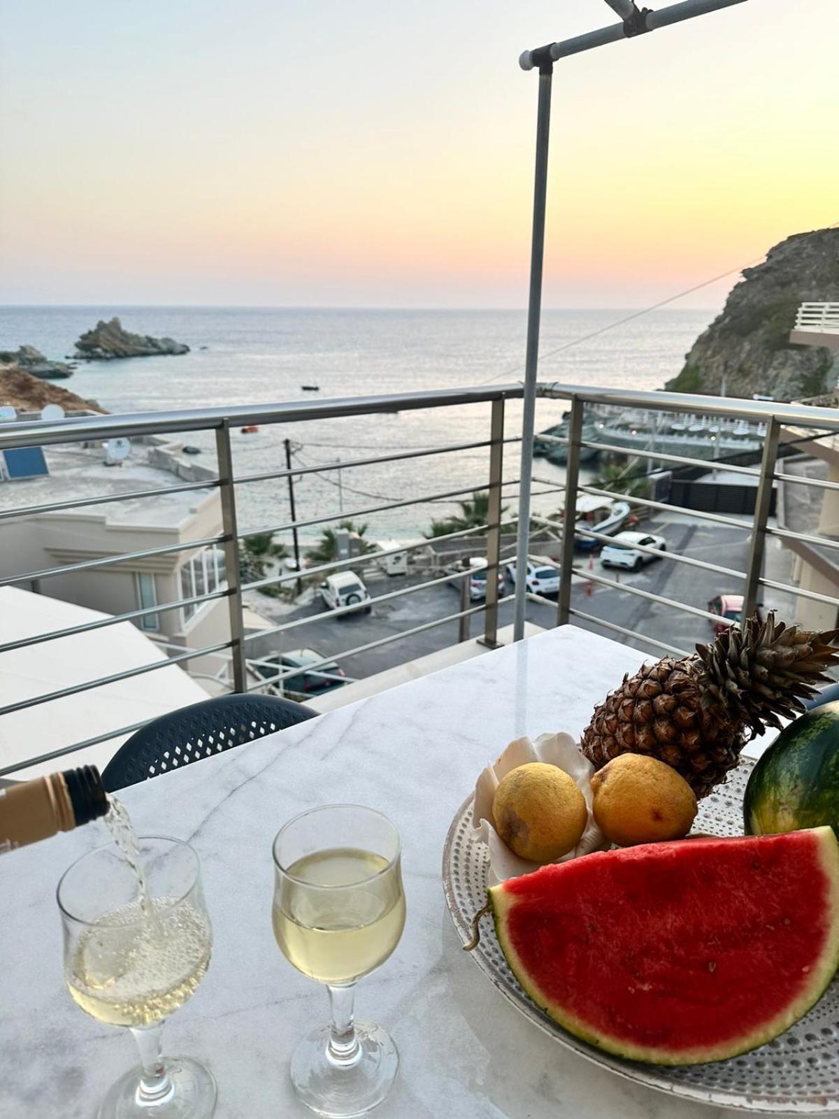 Popis Sea View Apartments Айя-Пелагія Екстер'єр фото